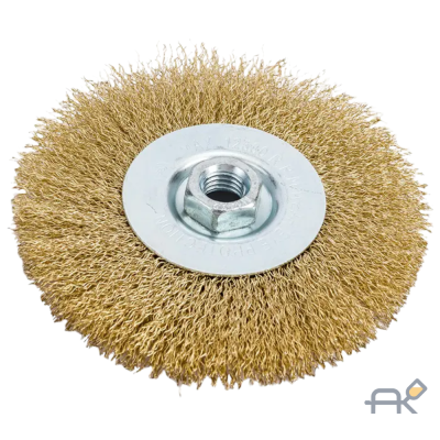 Щетка дисковая гофр.125мм/M14 GEPARD (GP0892-125) (плоская. для УШМ. в блистере) (GP0892-125)